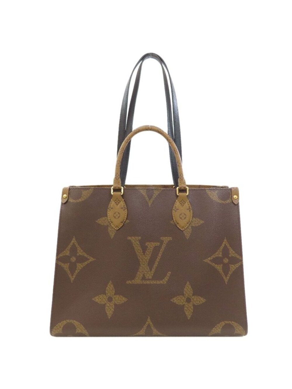 Louis Vuitton On The Go MM Tote Bag Monogram Reverse